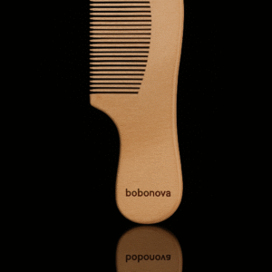 Peigne à cheveux en bois personnalisé avec votre logo