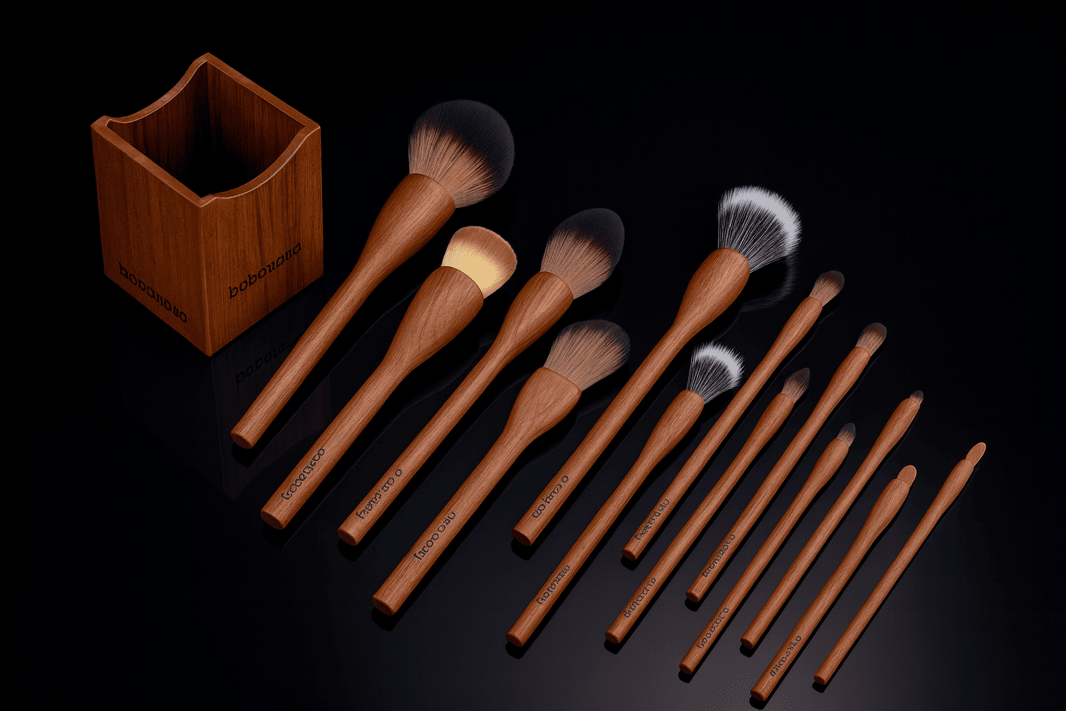 Kit pinceaux en bois