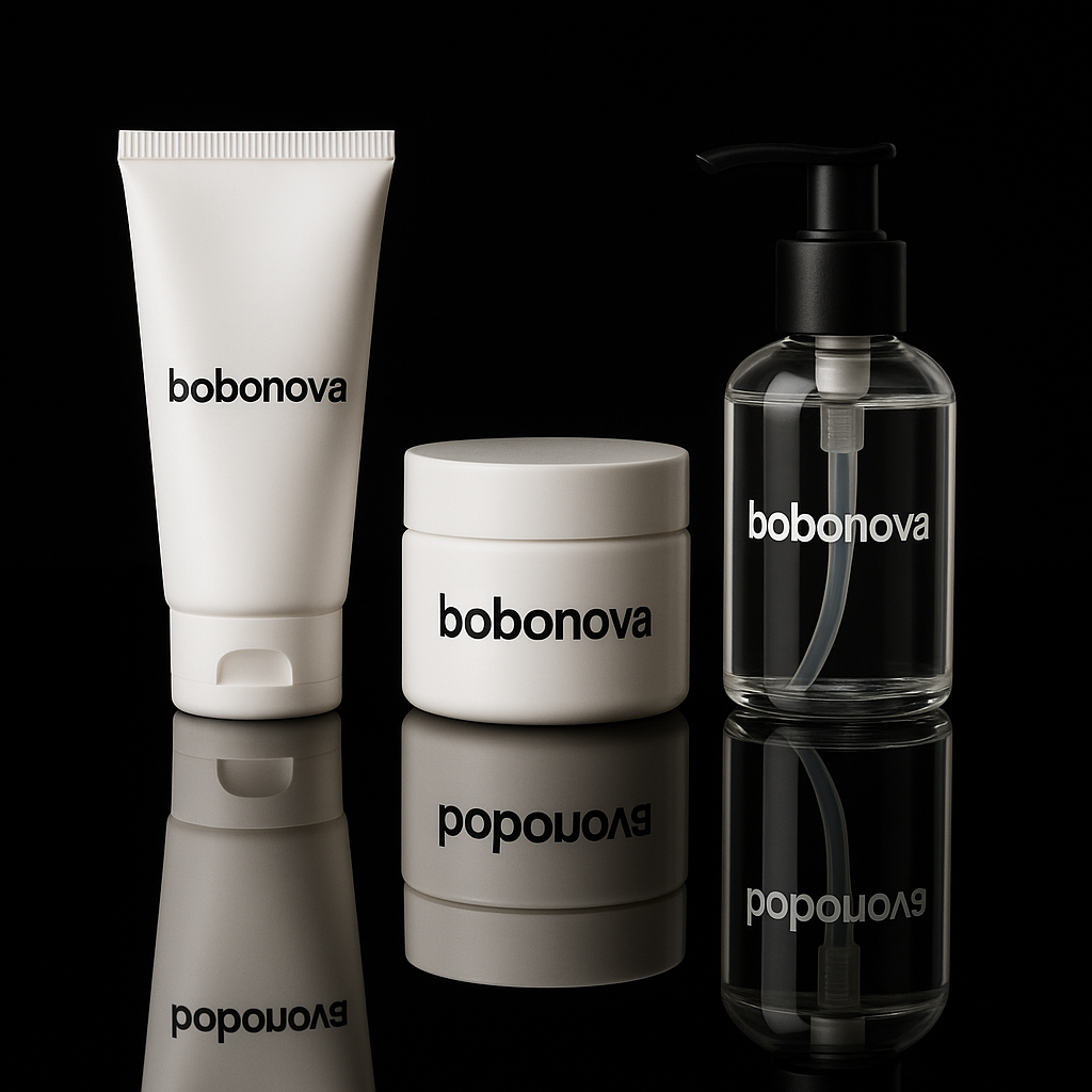 Contenant beauté personnalisé avec votre logo