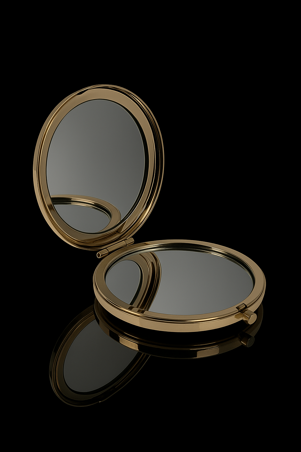 e miroir compact double face personnalisé avec votre logo, l’accessoire parfait pour conjuguer esthétique et utilité.