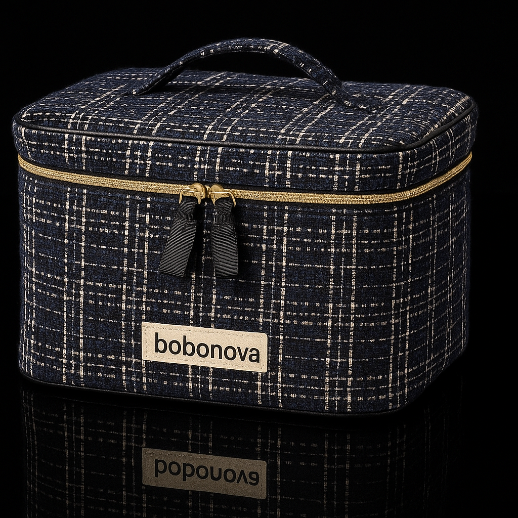 notre sac à cosmétiques personnalisé, pensé pour allier praticité et style lors de vos déplacements. Avec une bonne capacité de rangement, ce sac est conçu pour accueillir tous vos produits essentiels, des articles de toilette aux accessoires de maquillage.