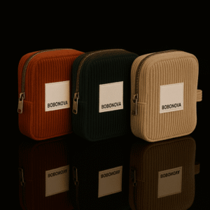 Trousse en velours personnalisé