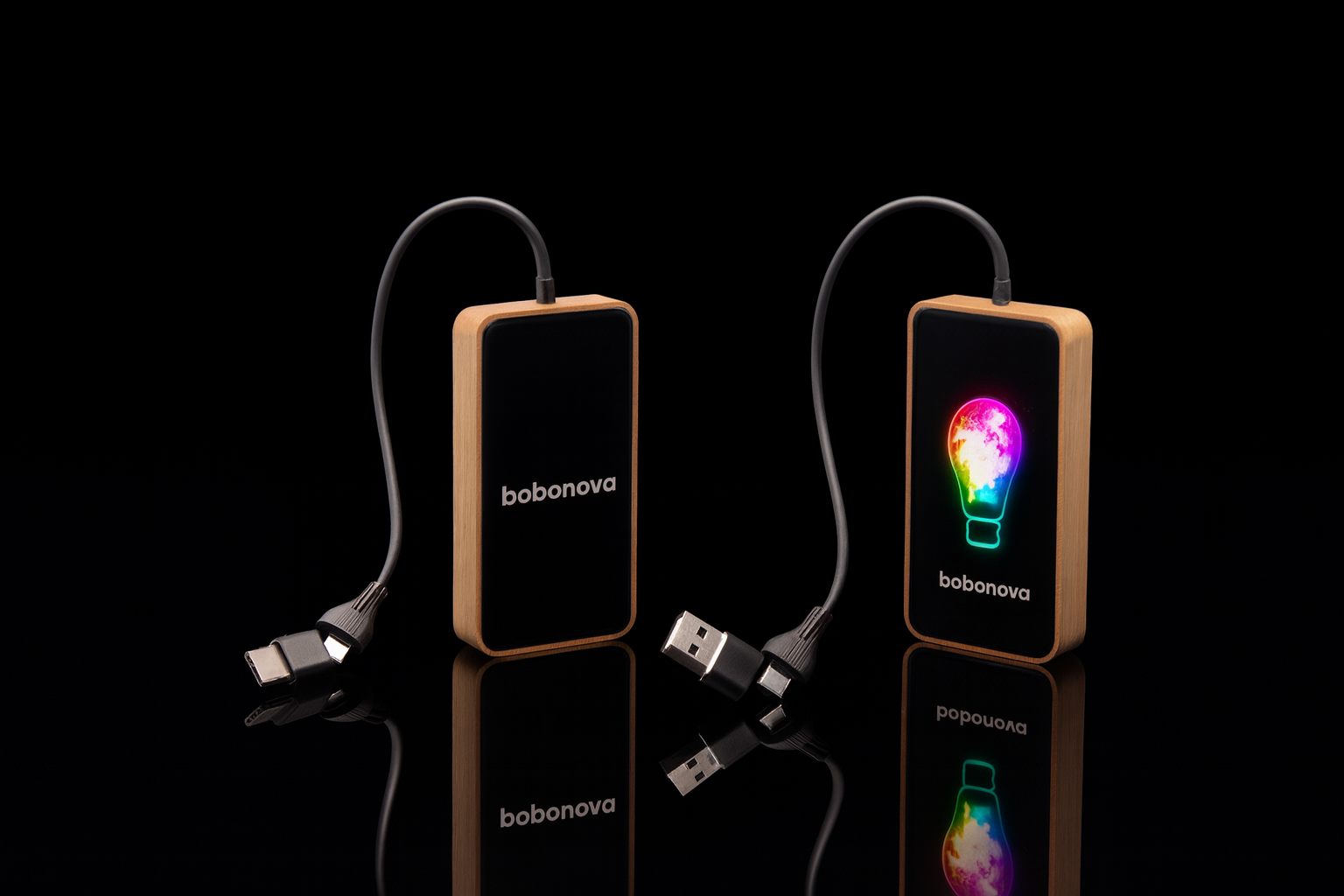 chargeur eco-responsable personnalisé design