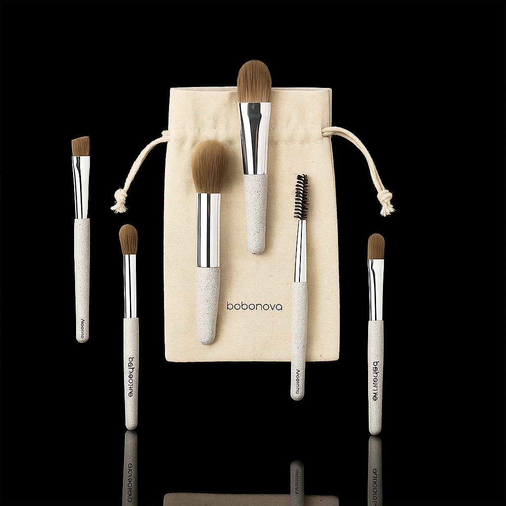 Ensemble de pinceaux de maquillage personnalisé avec votre logo