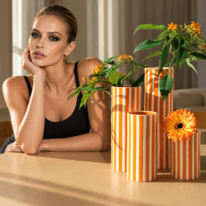 Vase Rayé