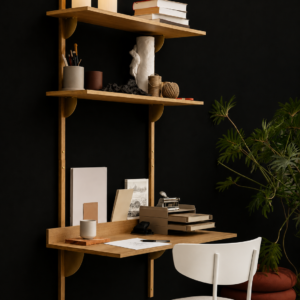 Bureau étagère design