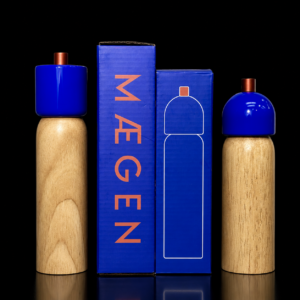 Salière poivrière - Bleu/ Rouge Personnalisable